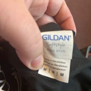 Gildan Softstyle Black Tee